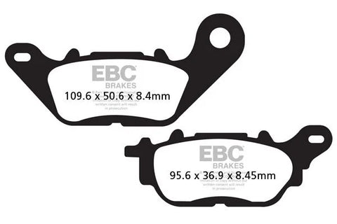 EBC Organic Front & Rear Brake Pads SFAC464
