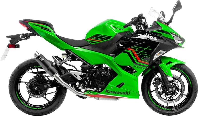 LeoVince Muffler GP Corsa Black Z Ninja 400 500