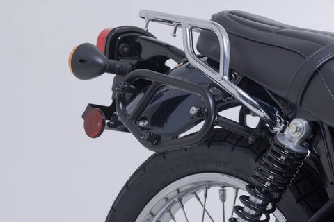 SW-Motech Legend Gear LC2 Side Bag System Black Edition — Kawasaki Meguro S1 / W 230