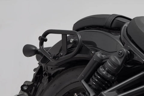 SW-Motech Legend Gear LC1 & LC 2 Side Bag System Brown Edition — Honda Rebel