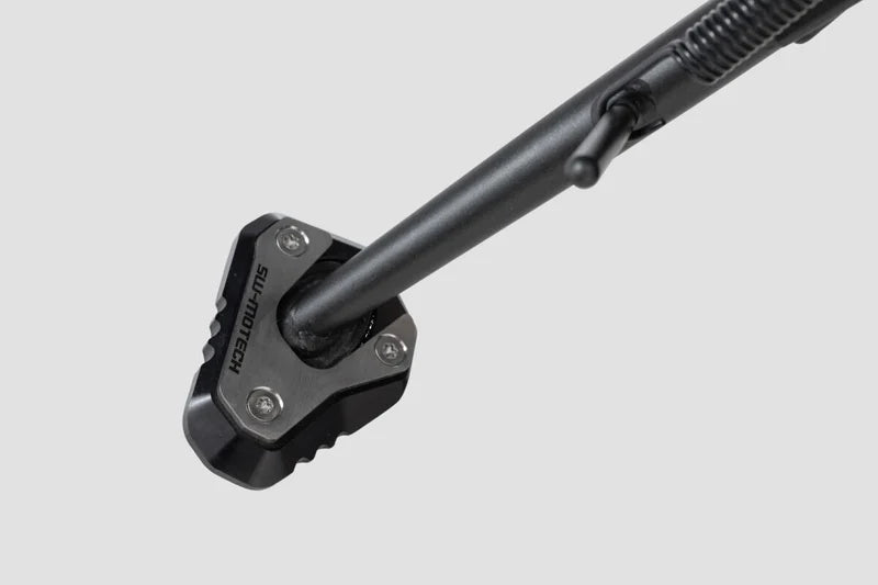 SW-Motech Side Stand Foot Extension Black/Silver Kawasaki Z900, Z900RS/Cafe