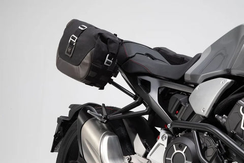SW-Motech Legend Gear LC1 & LC 2 Side Bag System Black Edition — Honda Neo Sports Cafe