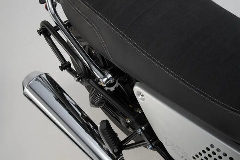 SW-Motech Legend Gear LC2 Side Bag System Brown Edition — Moto Guzzi (BC.HTA.17.595.20200)