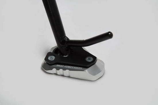 SW-Motech Side Stand Foot Extension Black/Silver Kawasaki Models