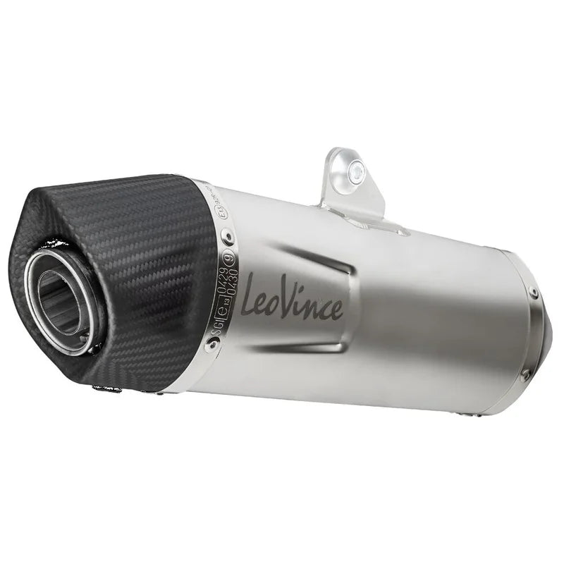 LeoVince LV One EVO Stainless Steel Slip-on Muffler Ece Multi-Fit