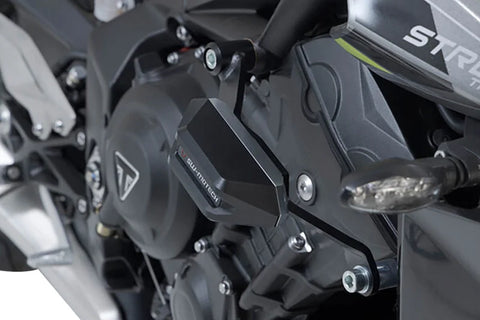 SW-Motech Frame Slider Set Black Triumph Street Triple / Rx