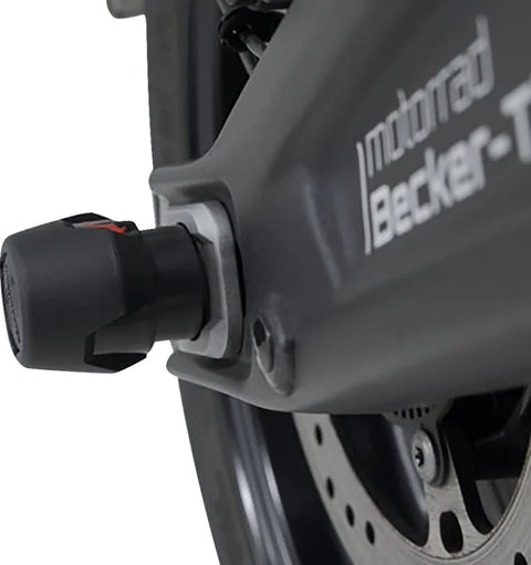 SW-Motech Rear Axle Slider Set Black Triumph Trident 660
