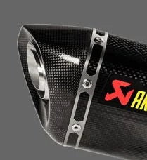 Akrapovic End Cap Set Carbon Black Kawasaki (V-EC348)