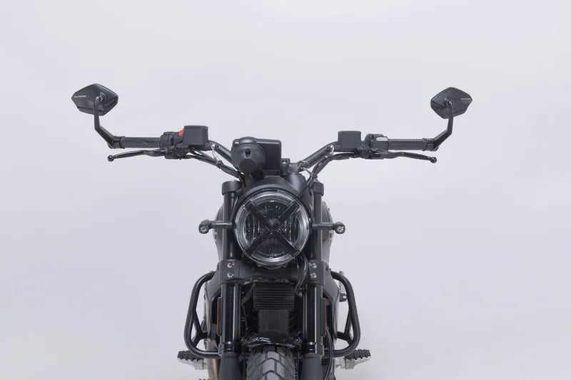 SW-Motech Bar End Mirrors — Ducati & Suzuki