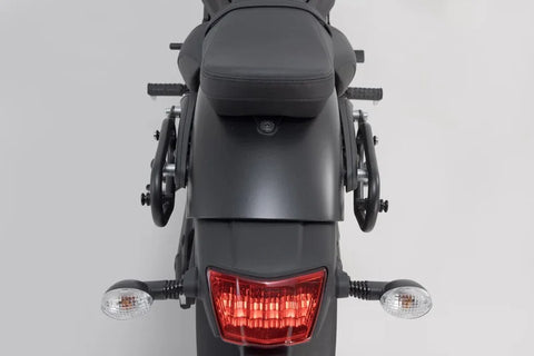 SW-Motech Legend Gear LC2 Side Bag System Black Edition — Kawasaki Vulcan S