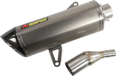 Akrapovic Slip-on Line Muffler Stainless Steel Carbon End Cap Yamaha X-Max (S-Y3SO1-HRSS/1)