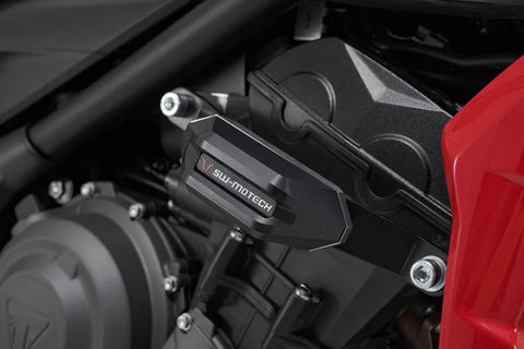 SW-Motech Frame Slider Set Black Triumph Trident 660 / Tiger 660