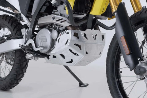SW-Motech Engine Guard Silver — Suzuki DR Z4S / DR Z4SM