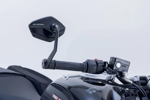 SW-Motech Bar End Mirrors — Triumph