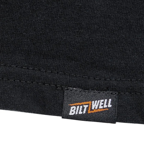 Biltwell Tee Warrior Built Eagle Black
