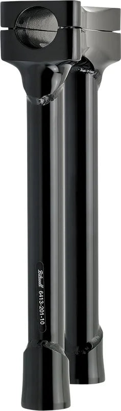 Biltwell Black 10" Oversized Murdock Risers