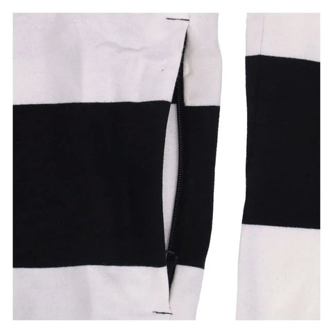 ROEG Shawn Stripe Sweatshirt Off-White/Black