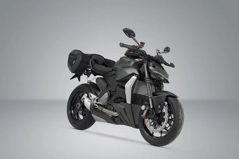 SW-Motech PRO Blaze H Saddlebag Set with Edge Protection — Ducati Streetfighter V2