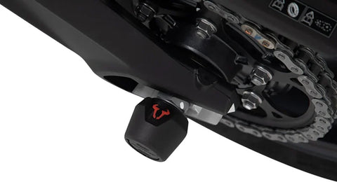 SW-Motech Rear Axle Slider Set Black BMW S 1000 XR