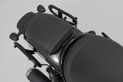 SW-Motech Legend Gear LC1 & LC 2 Side Bag System Brown Edition — Honda Rebel
