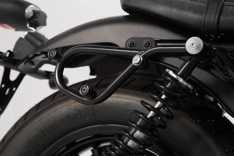 SW-Motech Side Carrier SLC Left Black Moto Guzzi V9 Roamer/Bobber