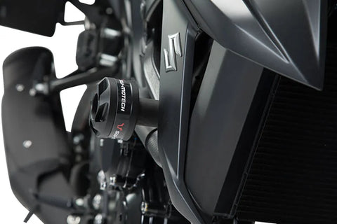 SW-Motech Frame Slider Set Black Yamaha MT-03 /Suzuki GSX-S750