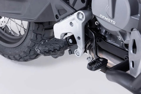 SW-Motech EVO Footrest Kit — CFMoto 800 MT-X (FRS.10.112.10000/B)