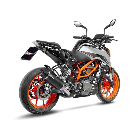 LeoVince LV One EVO Carbon Slip-on Muffler Ece KTM Duke 125 / Duke 390