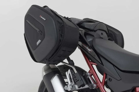 SW-Motech PRO Blaze H Saddlebag Set with Edge Protection & Heat Guard — Honda Hornet