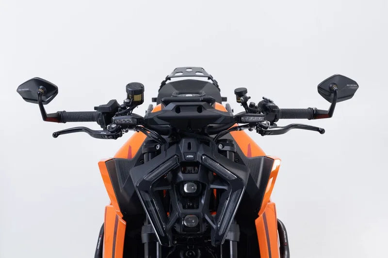SW-Motech Bar End Mirrors — KTM Super Duke R
