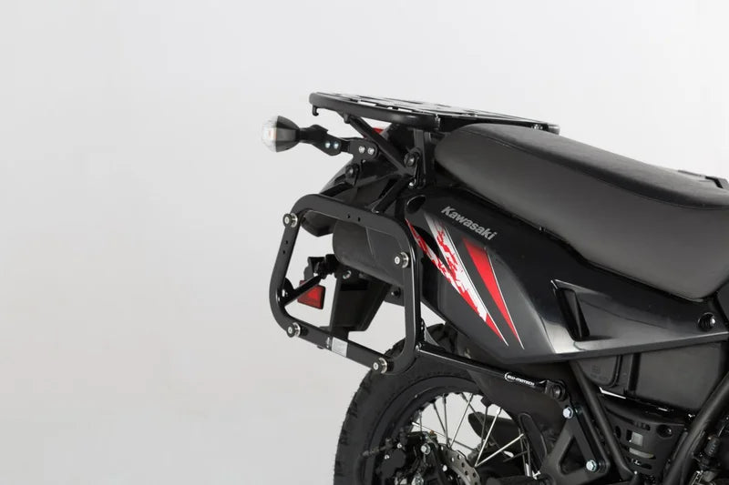 SW-Motech Side Carrier EVO Black Reinforced Kawasaki KLR650