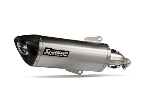 Akrapovic Slip-on Line Muffler Stainless Steel Carbon End Cap Yamaha X-Max (S-Y125SO6-HRSS)