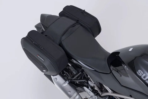 SW-Motech PRO Blaze H Saddlebag Set with Edge Protection — Suzuki Sv 650 / Cafe Racer