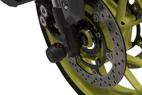 SW-Motech Front Axle Slider Set Black Yamaha MT-09/Tracer, Tracer 900GT