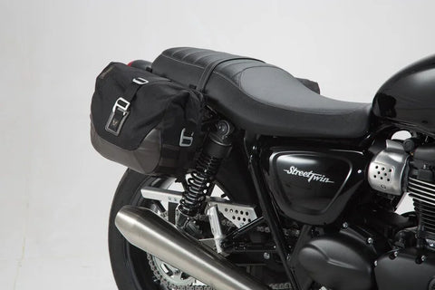 SW-Motech Legend Gear LC1 Side Bag System Black Edition — Triumph