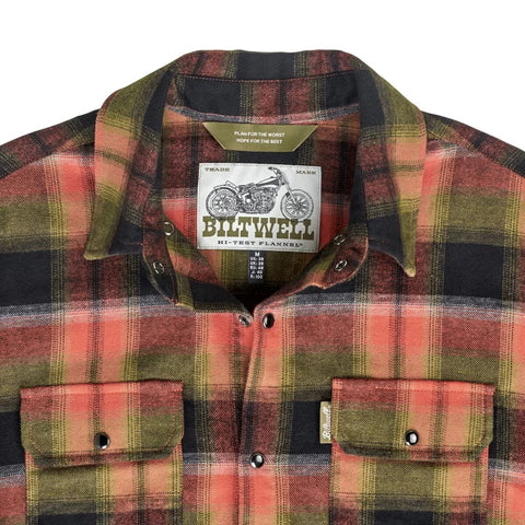 Biltwell Shirt Flannel Hi Test Rust