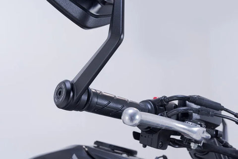 SW-Motech Bar End Mirrors — Honda