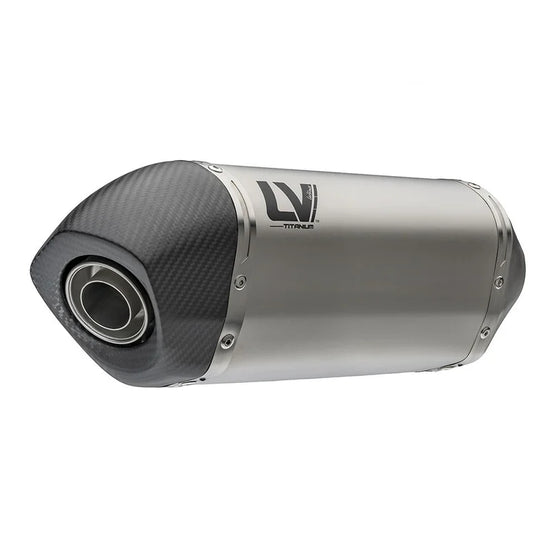 LeoVince LV-14 Titanium Slip-on Muffler Ece Multi-Fit