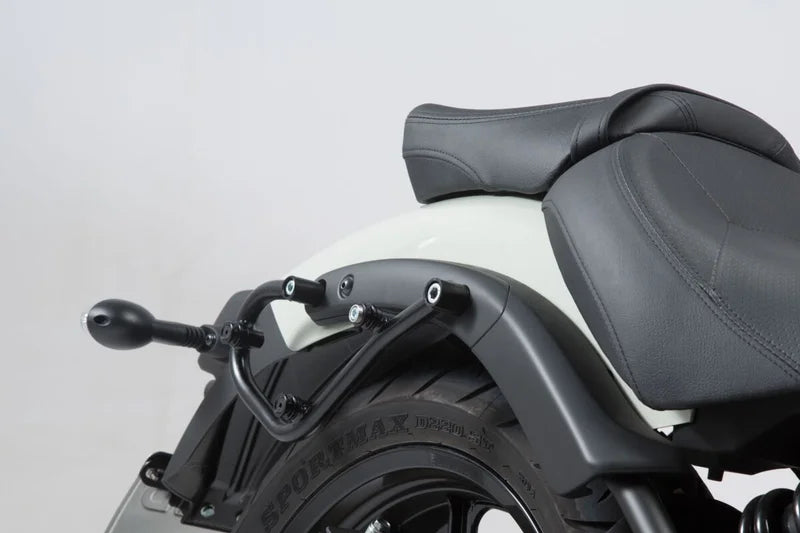 SW-Motech Side Carrier SLC L — Kawasaki Vulcan S