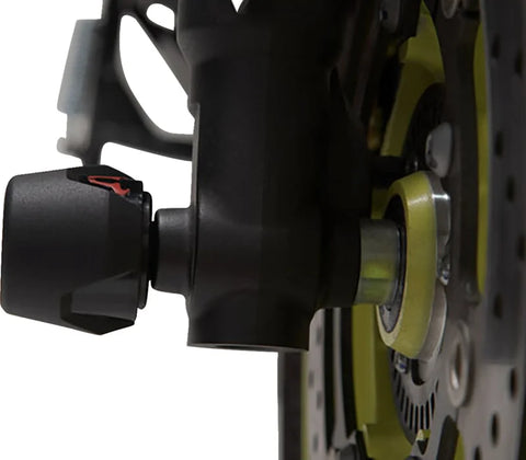 SW-Motech Front Axle Slider Set Black Yamaha MT-09/Tracer, Tracer 900GT