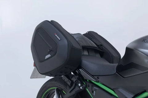 SW-Motech PRO Blaze H Saddlebag Set with Edge Protection — Kawasaki Ninja / Z 650