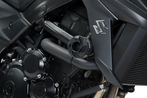 SW-Motech Frame Slider Set Black Yamaha MT-03 /Suzuki GSX-S750