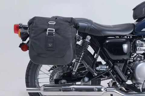 SW-Motech Legend Gear LC2 Side Bag System Black Edition — Kawasaki Meguro S1 / W 230