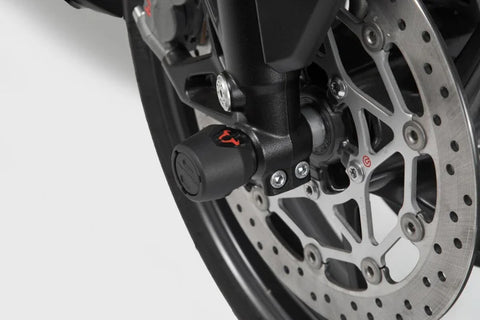 SW-Motech Front Axle Slider Set Black Kawasaki Z900