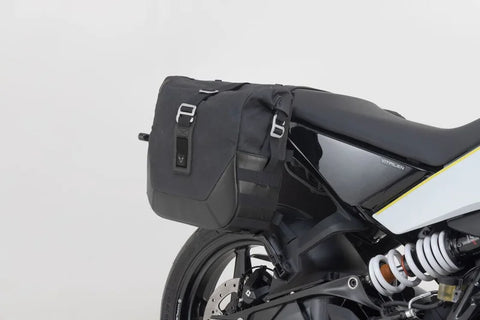 SW-Motech Legend Gear LC2 Side Bag System Black Edition — Husqvarna