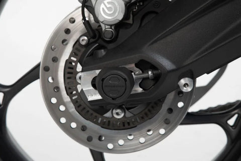 SW-Motech Rear Axle Slider Set Black Street Triple , Daytona
