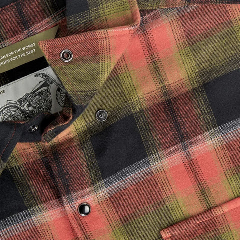 Biltwell Shirt Flannel Hi Test Rust