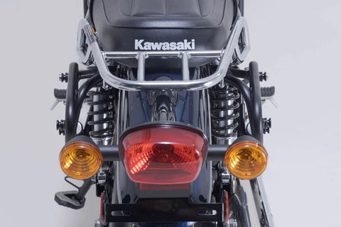 SW-Motech Legend Gear LC2 Side Bag System Black Edition — Kawasaki Meguro S1 / W 230