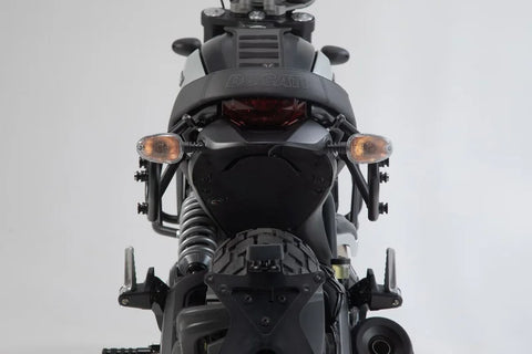 SW-Motech Legend Gear LC1 & LC 2 Side Bag System Brown Edition — Ducati