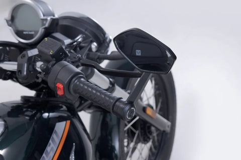 SW-Motech Bar End Mirrors — Moto Guzzi V7 Iv Special / V7 Iv Sport